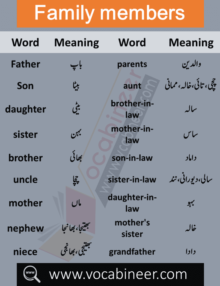 family-members-vocabulary-list-with-urdu-meanings