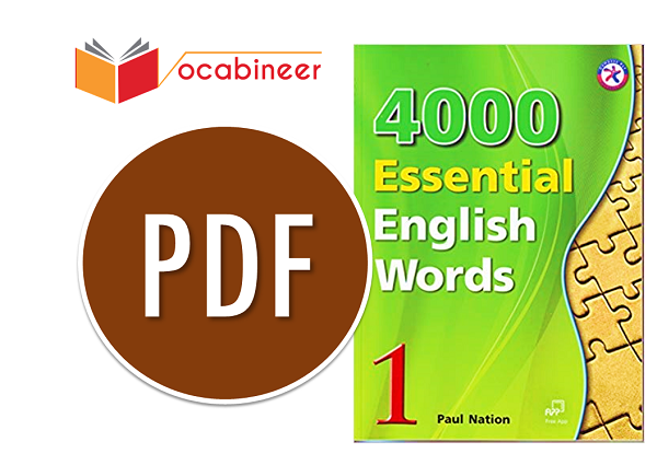 4000 Essential English Words 1 PDF Book Download Free